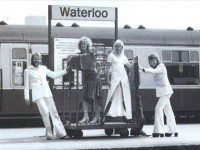 ABBA: Bjöm and Benny in Malcolm Hall suits