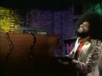 Billy Preston in Malcolm Hall suit, 1975