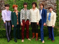 Vintage denim Malcolm Hall suit (2nd from right) modelled at Nicky Haslem’s talk on Dandyism and English Boy Style, at the 2011 Port Eliot Festival. With Ossie Clark, Alkasura, Mr Fish and Granny Takes a Trip vintage pieces. Many thanks to Mark and Cleo Butterfield, of C20 Vintage Fashion, for their kind permission to use the image