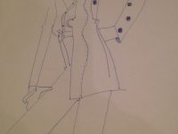 Malcolm Hall…Original Sketch/1976