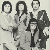 Mud, in Malcolm Hall suits, circa 1974